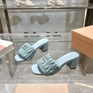 Top Designer One-Piece Women's High Heel <b>Sandal</b> Light Weight Sexy Slip-On Exposed Toes Soft Soles Casual Summer Outdoor - Product Image 2