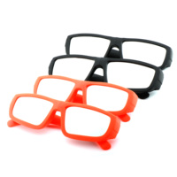 Lunettes d'éclipse solaire avec cadre en plastique et logo personnalisé, certification CE ISO, événement d'éclipse solaire en Espagne 2026