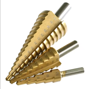 HSSTitanium Plating 4-20 Mm <b>Step</b> <b>Drill</b> Bit for Metal Use HS-BT03 Hs-bt03 <b>Drills</b> Bit - Product Image 5