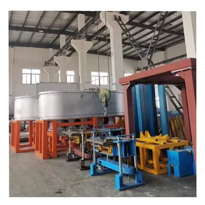 2024 Shanhai SWAN 2000ton machine de coulée de métaux four upcasting machine2000ton 4 lignes