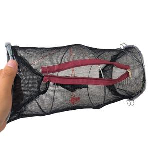 Qingdao usine PE poisson printemps piège piège à crabe avec sac à appâts cages de pêche plusieurs tailles outils de pêche disponibles pour les crevettes de poisson - Product Image 4