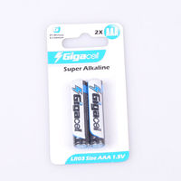 Pilas Alcalinas Super AAA LR6 de 1.5V, Batería Primaria Seca para Juguetes, Control Remoto, Automóviles