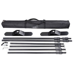 8*10 pies <span class=keywords><strong>de</strong></span> alta resistencia ajustable portátil telón <span class=keywords><strong>de</strong></span> fondo paso y repetir soporte <span class=keywords><strong>de</strong></span> banner retráctil soporte <span class=keywords><strong>de</strong></span> banner <span class=keywords><strong>de</strong></span> gran formato - Product Image 3