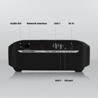 Aun — projecteur LCD portable F10UP, 720P, android, wifi, pour divertissement, cinéma à la maison et au bureau