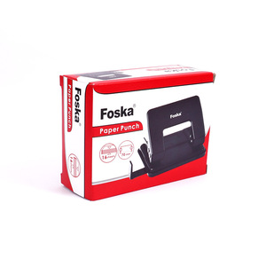 Perforatore per Carta Certificato ISO con Costruzione in Metallo Resistente, Distanza Fori Quadrata di 70mm, Righello Integrato e Vassoio Raccogli-Scarti Facile da Pulire - Product Image 6