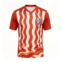 Maillot de football à séchage rapide rayé Forsend, kit de football, uniforme personnalisé, grandes tailles et extra-larges pour les matchs et événements de ligue