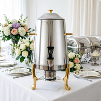 Dispensador de Café y Té Caliente de Acero Inoxidable XINGWANG de 13L para Hotel, Restaurante, Gran Capacidad, para Estación Buffet