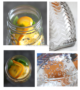 16Oz Glass <span class=keywords><strong>Mason</strong></span> Jar Mug Với Xử Lý Và Rơm Cho Nước Đá Lạnh - Product Image 4