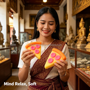 En gros, Boîte mystère de jouets sensoriels souples et élastiques en forme de pizza pour femmes, ensemble portable pour le soulagement du stress quotidien - Product Image 6