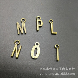 จี้ตัวอักษรเงินทิเบต สีเงินโบราณ สำหรับทำเครื่องประดับ DIY จี้ห้อยคอ สร้อยข้อมือ สร้อยคอ และอุปกรณ์เสริม - Product Image 4