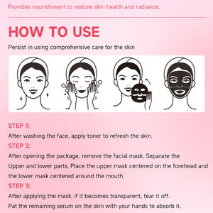 Masque en gel pour soins <span class=keywords><strong>de</strong></span> la peau personnalisés, raffermissant, hydratant, vitamine C, acide hyaluronique, PDRN, collagène, masque facial - Product Image 4