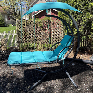 Chaise balançoire de patio suspendue confortable Zoshine avec auvent pour la relaxation en plein air - Product Image 3