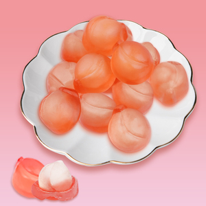 Amos peelerz hình dạng khác nhau Halal trái cây <span class=keywords><strong>Jelly</strong></span> kẹo Hương vị đào peelable ngọt ngào Gummy kẹo - Product Image 2