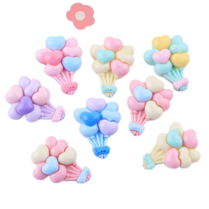 Animal Hand-painted Waterproof Factory Road Signs Lollipop <strong>Balloons</strong> <strong>Mini</strong> Resin Accessories Headphone Cases Hair Clips Stationery - Product Image 1