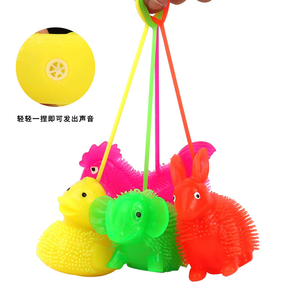 Juguete Sensorial Luminoso de Conejo, Elefante, Pato, Gallo y Pájaro con Sonido y Luces para Aliviar el Estrés en Niños - Product Image 6