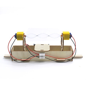 Modelo de experimento de ondas de madera de 280 mm x 100 mm x 70 mm, kit educativo STEM para niños, juguete de aprendizaje científico - Product Image 2