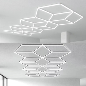 Luminaire LED Hexagonal Personnalisable DIY pour Atelier, Garage, Lavage de Voiture et Inspection – Lampe LED à Barre pour Détail Automobile - Product Image 6