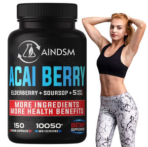 La mayoría de las ventas Acai Berry Euterpe Oleracea Cápsula dura Natural Acai Berry Cápsula Antioxidante Defensa DE LA PIEL Acai Berry Cápsulas - Product Image 1