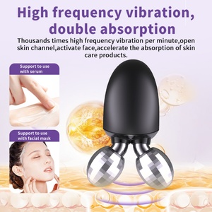 Nouveau masseur à micro-courant miniature à marque privée, appareil de soin du visage EMS pour la revitalisation de la peau - Product Image 4