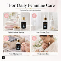 Gel intime Yoni personnalisé sans parabène à base d'eau, pH équilibré, soin féminin