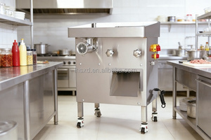 <span class=keywords><strong>Picadora</strong></span> y Rebanadora <span class=keywords><strong>de</strong></span> <span class=keywords><strong>Carne</strong></span> Eléctrica Comercial 2 en 1, Máquina Multifuncional para Procesar Alimentos para Restaurantes y Carnicerías - Product Image 2