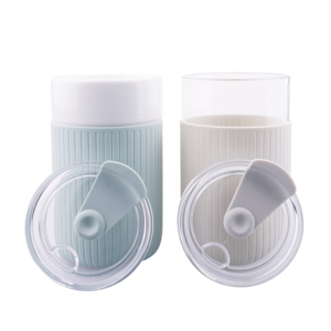 Muestra Gratis: Taza de Viaje de Cerámica/Porcelana de 450 ml con Funda de Silicona, Aislada, a Prueba de Fugas, Apta <span class=keywords><strong>para</strong></span> <span class=keywords><strong>Microondas</strong></span> y Lavavajillas, con <span class=keywords><strong>Tapa</strong></span> Incluida - Product Image 2