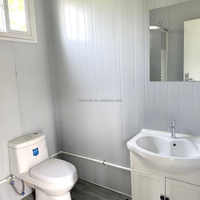 Casa Modular Prefabricada Portátil de Lujo Moderna con Panel de Entresuelo, Espacios para Apartamentos y Oficinas, 20 pies