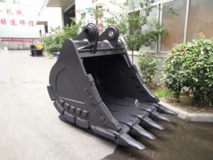Chine Fabricant SF Excavator Attachments of Quality 40T Rock Bucket avec S80 Mount Hanger - Product Image 6