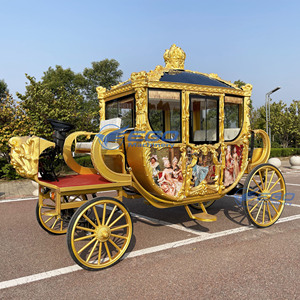 Chariot Équestre Électrique Royal Populaire 2025 – Élégante Calèche de Transport Spécial pour Mariages - Product Image 4