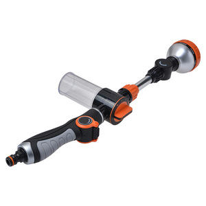 Garden Foam Gun Aluminum Tube 8 Function Sprayer Variable Spray Patterns For Car Washing Watering Plants Floor Cleaning - Product Image 2