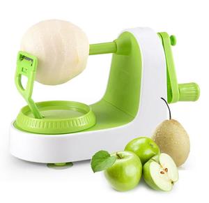 Outil de cuisine manuel professionnel en plastique pour fruits et légumes (y compris l'ail) – Éplucheur et dénoyauteur - Product Image 5