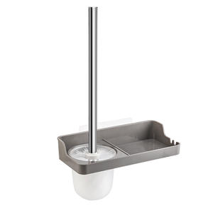 Portavasos minimalista blanco de montaje en pared, que ahorra espacio, para uso en el baño - Product Image 5