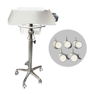 Chariot de surveillance des patients pour hôpital Rainbow PM-002, construction durable en métal et plastique, 50 cm, capacité de charge de 100 kg, garantie 1 an - Product Image 6