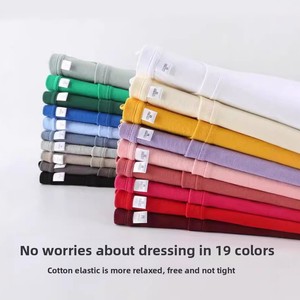 T-Shirt da uomo in cotone pesante T-Shirt <span class=keywords><strong>Slim</strong></span> <span class=keywords><strong>Fit</strong></span> Casual in stile 180 Gsm - Product Image 3