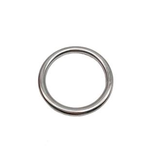 5*25Mm Roestvrij Staal 316 Ronde Ring Gelast Voor Hondenriem - Product Image 1
