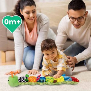 Baby <strong>Musical</strong> Caterpillar Toys Infant <strong>Stuffed</strong> <strong>Animal</strong> Toy with Crinkle and Rattles Soft Sensory Toys with Textures for <strong>Newborn</strong> - Product Image 4