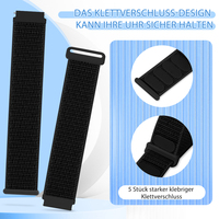 Bracelets de montre 18 mm, 19 mm, 20 mm, 22 mm - Bracelets de montre en nylon élastique à libération rapide - Choisissez la couleur et la largeur du bracelet de montre