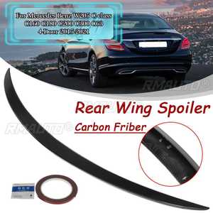 สปอยเลอร์หลังคาร์บอนไฟเบอร์สำหรับรถยนต์เมอร์เซเดสเบนซ์ W205 C-class C160 C180 C200 C300 C63 4 ประตู ปี 2015-2021 อะไหล่ตกแต่งภายนอก - Product Image 1