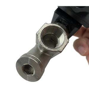 صمام تصريف تلقائي من الفولاذ المقاوم للصدأ ، مؤقت فاصل بخار الماء ، هيكل زاوية الملف اللولبي 20 واط ، سنة واحدة - Product Image 5