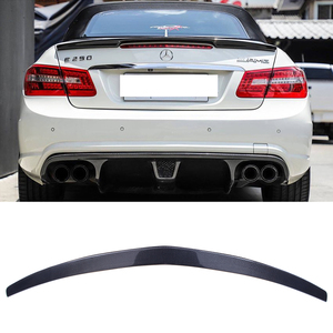 For E-Class W207 C207 2Door Coupe AMG Style Carbon Fiber <b>Rear</b> <b>Spoiler</b> Trunk Wing 2009-2019 - Product Image 1