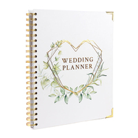 Carnet de planification de mariage personnalisé pour la mariée, cadeau de fiançailles et de douche nuptiale