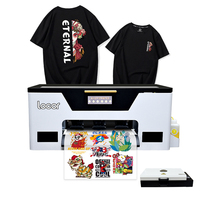 Fabricación gran oferta Locor camisetas PET película DTF plotter impresora A4 máquina de impresión A3 impresora DTF