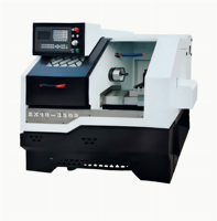 Tour CNC économique à lit plat, rentable, avec programmation simple, idéal pour les petites ateliers et la formation