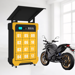 Trạm sạc dự phòng năng lượng mặt trời cho xe máy, tủ sạc và trao đổi pin di động - Product Image 1