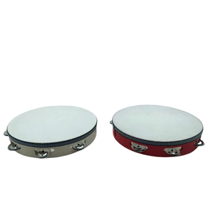 Mini Tamburello in Legno per Adulti da 4 6 8 10 Pollici Strumenti per <span class=keywords><strong>Matrimonio</strong></span> 10 15 20 25 cm Pelle di Pecora Metallo Tamburo a Sublimazione - Product Image 6