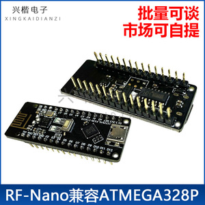 <b>RF</b>-Nano Arduino Compatible ATMEGA328P Nano V3.0 With NRF24L01 <b>Wireless</b> CH340 Serial <b>Module</b> - Product Image 5