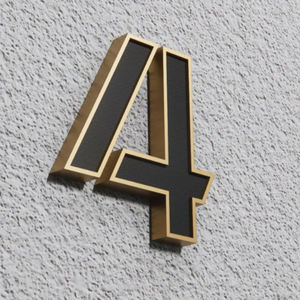 Lettres en métal coulé bronze antique finition patinée pour les expositions de musée de marqueurs de <span class=keywords><strong>site</strong></span> patrimonial et identificateur de repère historique - Product Image 5