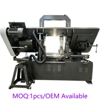 Metallbandsägemaschine GZ4240 Hydraulisch Halbautomatisch Geräuscharmer Antrieb für Bündelstahlstangen-Chargenproduktion in Werkstätten