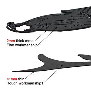 Adornos Metálicos de Estilo Rústico para Jardín, con Formas de Garza, Cocodrilo, Halcón, Erizo, Chinchilla, Caballo, Vuelo, Venta al por Mayor - Product Image 4