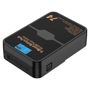 PD-<strong>VM75</strong> V-Mount Battery with PD 60W USB-C Fast Charging 14.8V 5000mAh 74Wh V Lock Battery PD 60W Power Station - Product Image 2